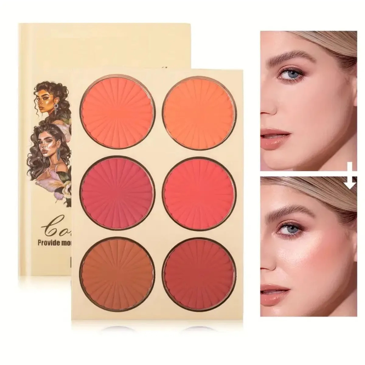 Kitap Model Makyaj Paleti