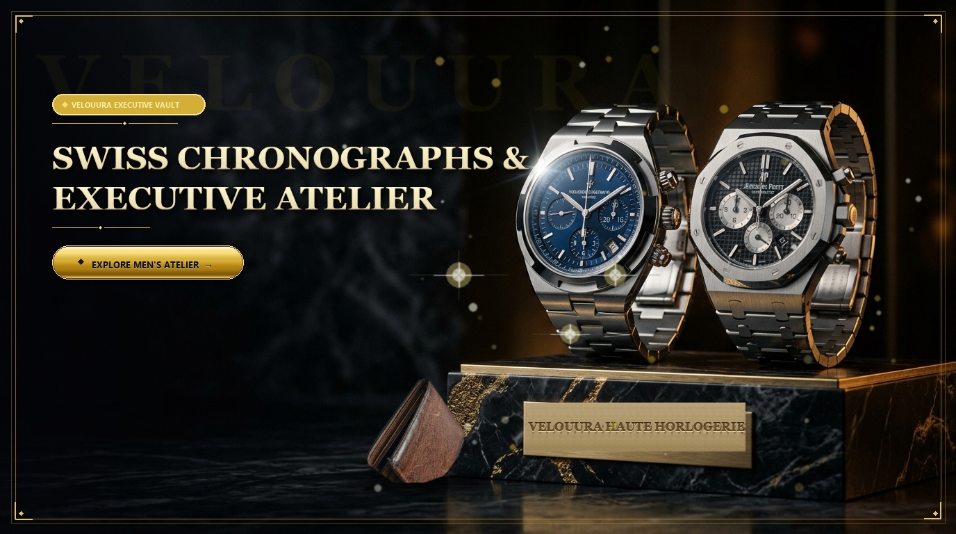 VELOUURA EXECUTIVE VAULT • MEN'S TIMEPIECES
